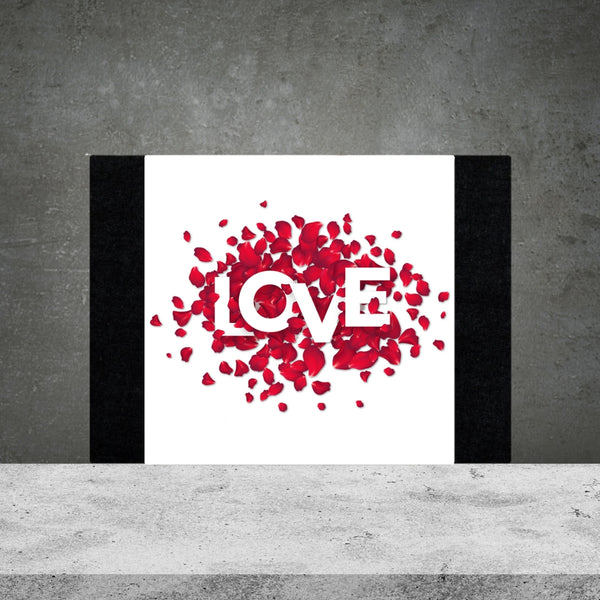 Love Rose Petals Box Design