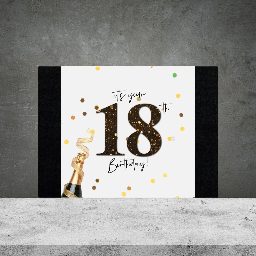 18th Birthday Box Design