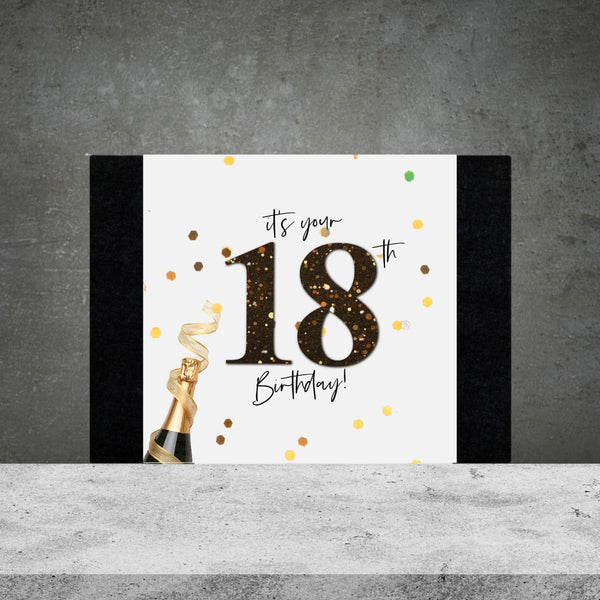 18th Birthday Box Design