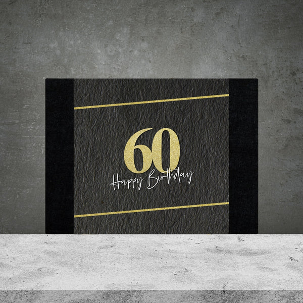 60th Birthday Box Design