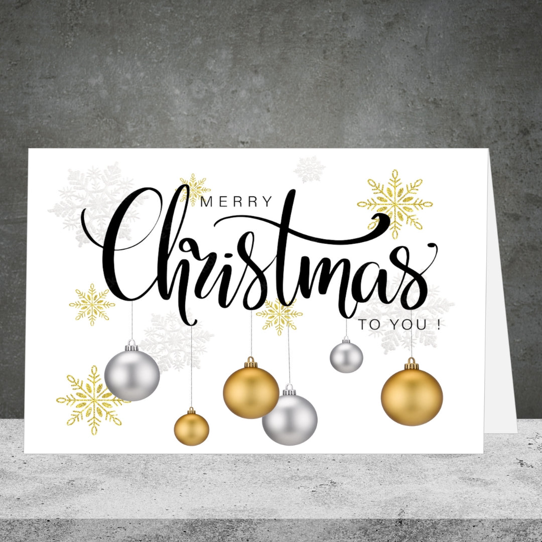 Merry Christmas Greeting Card