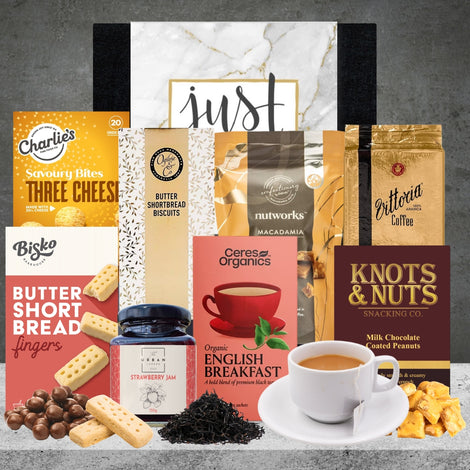 Tea Coffee & Snack Hamper