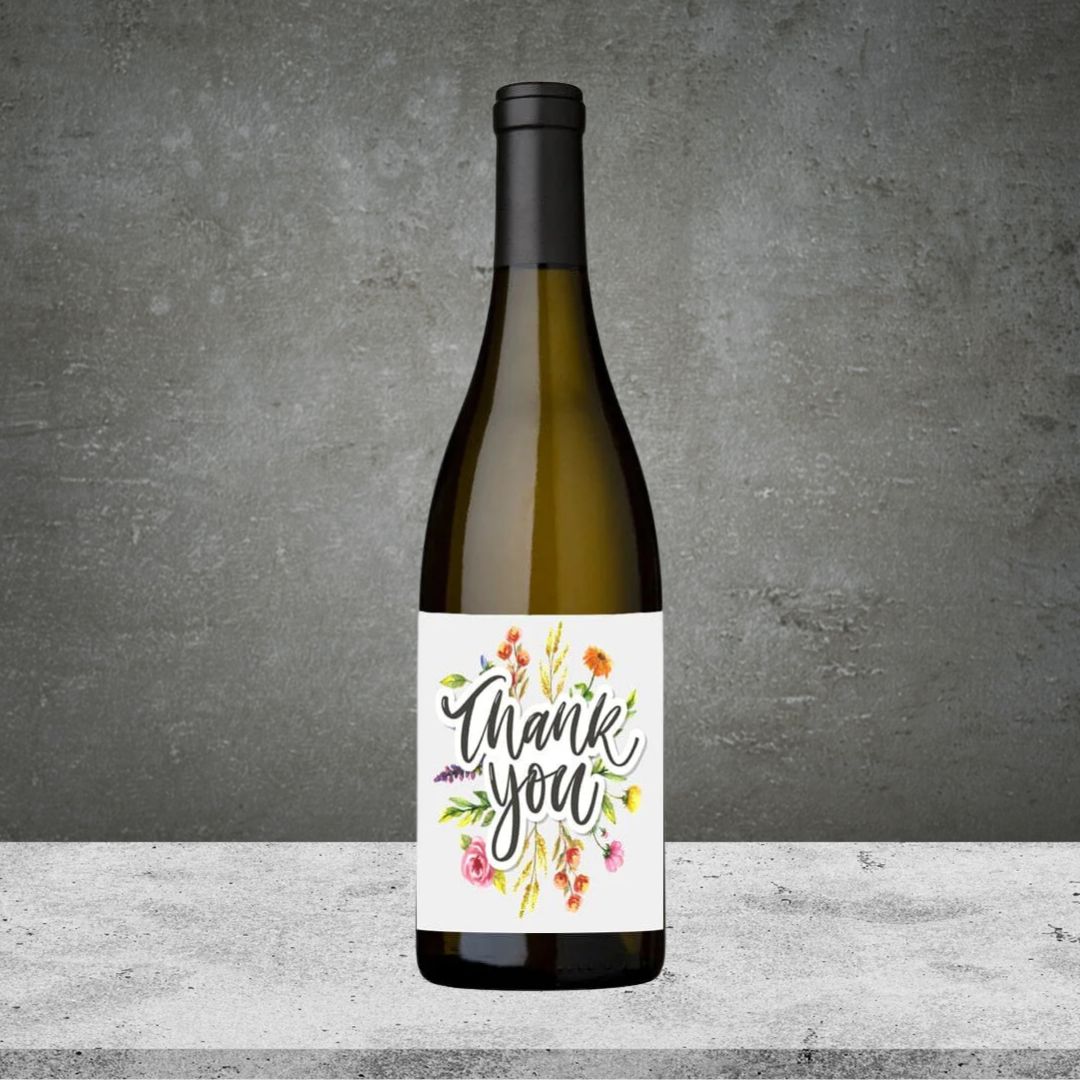 Thank You Flowers Chardonnay 750ml