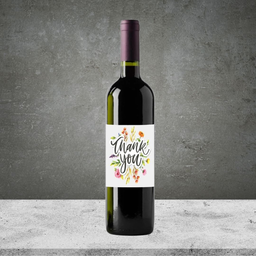 Thank You Flowers Shiraz 750ml