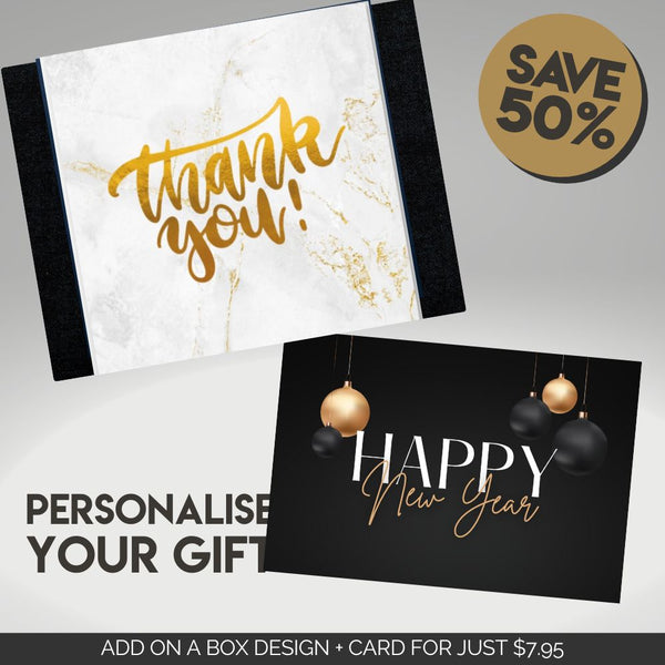 Thank You Sleeve + New Year Card Bundle