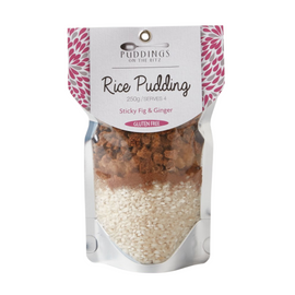 The Gourmet Merchant Rice Pudding Mix – sticky Fig & Ginger