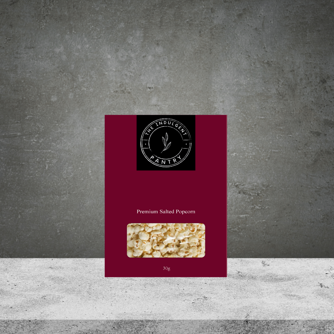 The Indulgent Pantry Premium Salted Popcorn 30g