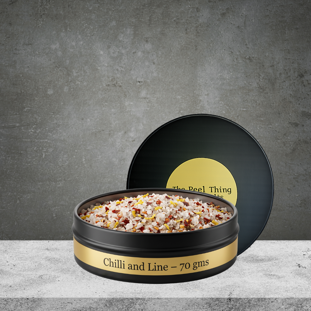 The Peel Thing Artsian Cocktail Salt Rims - Chilli & Lime 70g