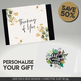 Thinking Of You Sleeve + GetWell Soon Card Bundle