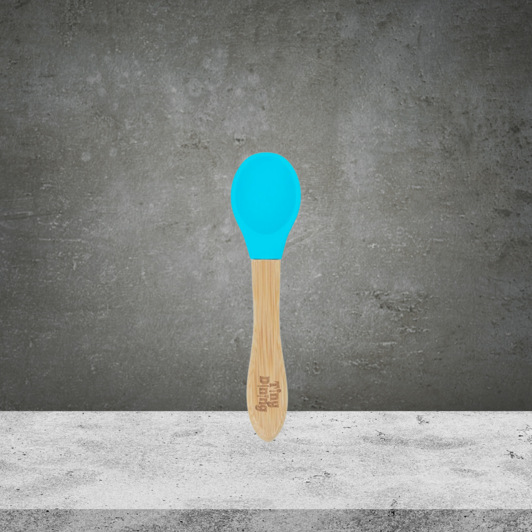Tiny Dining Blue Bamboo Spoon