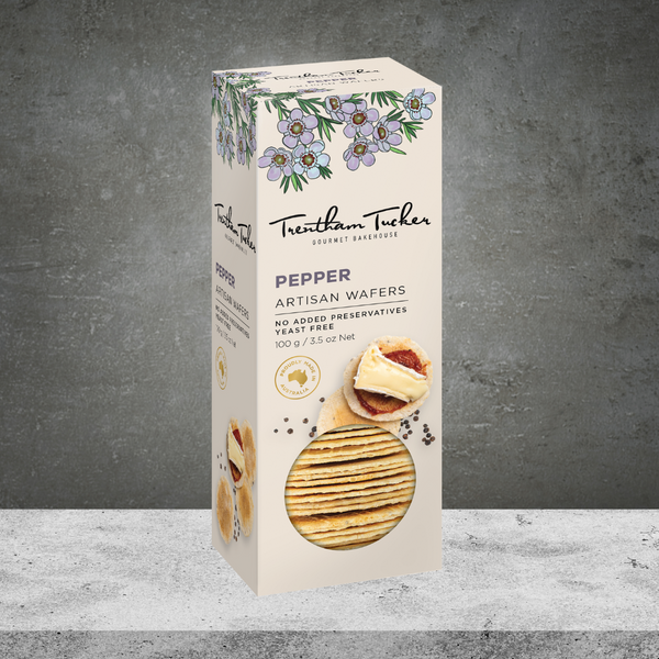 Trentham Tucker Pepper Artisan Wafers 100g