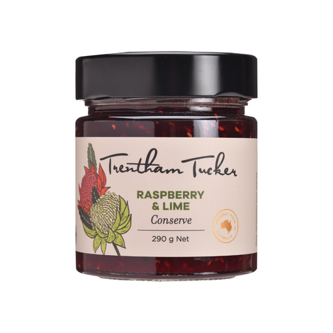 Trentham Tucker Raspberry & Lime Conserve 290g