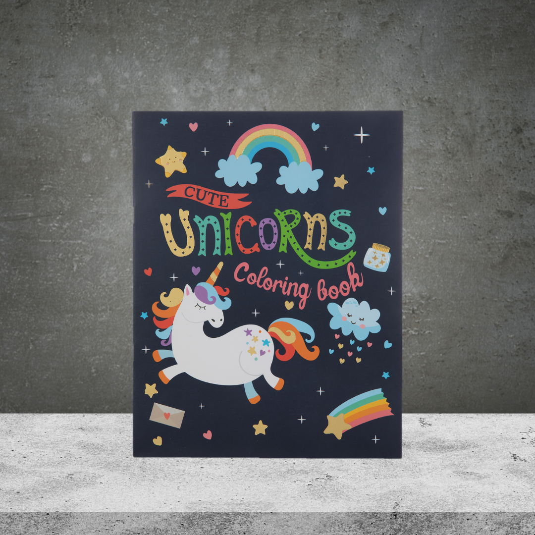 Unicorns Colouring Book