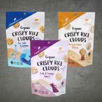 Ceres Organics Crispy Rice Cloud Varieties 100g