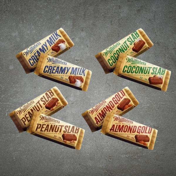 Whittakers Chocolate Slab Varieties 50g