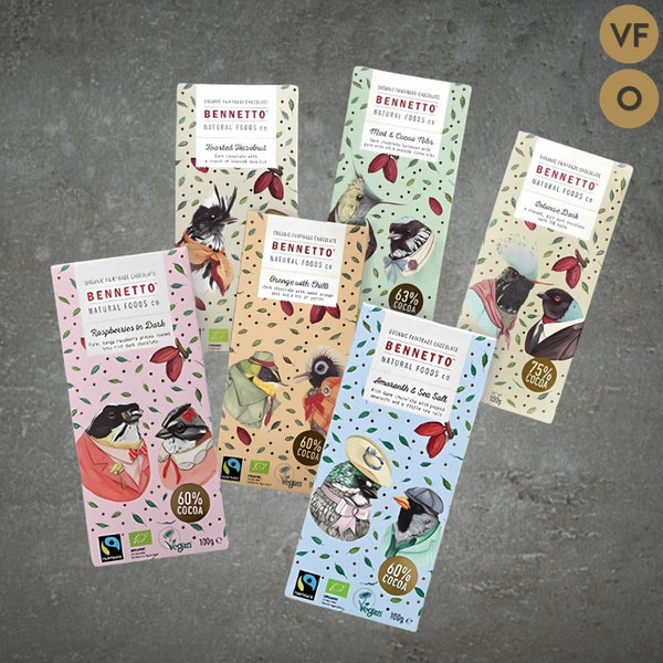 Bennetto Chocolate Varieties 100g