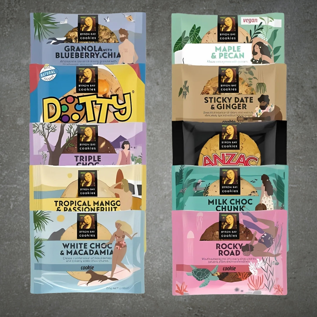 Byron Bay Cookies Cafe Cookie Varieties 60g