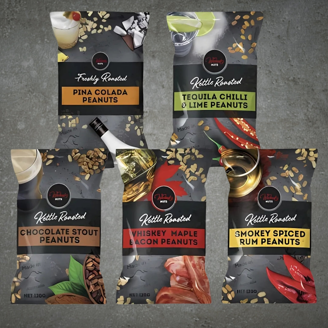 Wicked Nuts Infused Peanut Varieties 120g