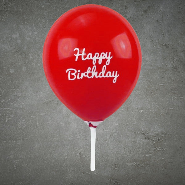 Red Happy Birthday Balloon