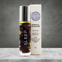 Summer Salt Body Sleep Amethyst Crystals Essential Oil Roller 10ml