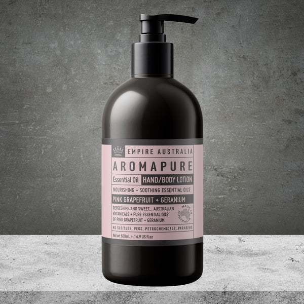 Aroma Pure Pink Grapefruit & Geranium Hand & Body Lotion 500ml