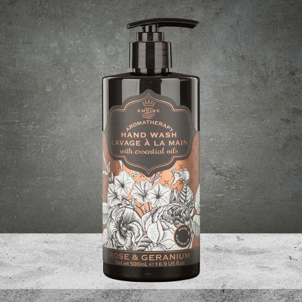 Botanical Rose & Geranium Hand Wash 500ml