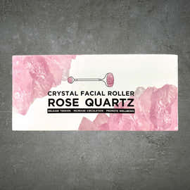 SUMMER SALT BODY ROSE QUARTZ CRYSTAL FACIAL ROLLER