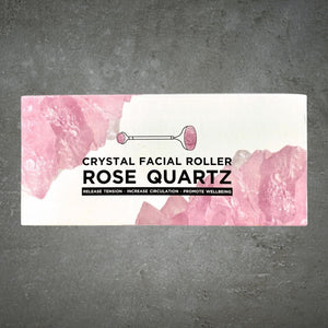 SUMMER SALT BODY ROSE QUARTZ CRYSTAL FACIAL ROLLER