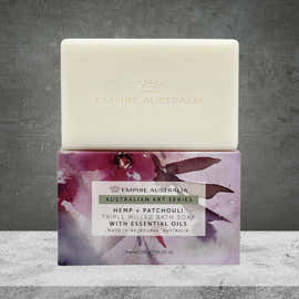 EMPIRE AUSTRALIA ART SERIES HEMP & PATCHOULI SHEA BUTTER SOAP 200G