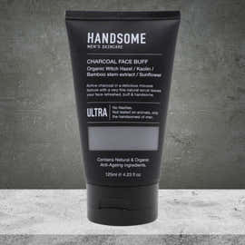 Handsome Men's Charcoal Face Buff 125ml