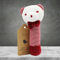 Emotion & Kids Red Bear Rattle