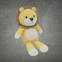 LIVING TEXTILES LEO THE LION KNITTED TOY