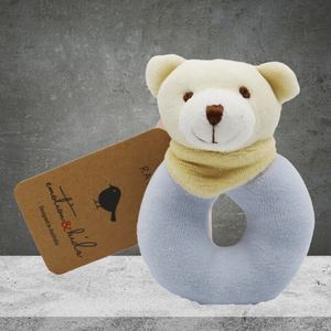 Emotion & Kids Blue Bear Rattle