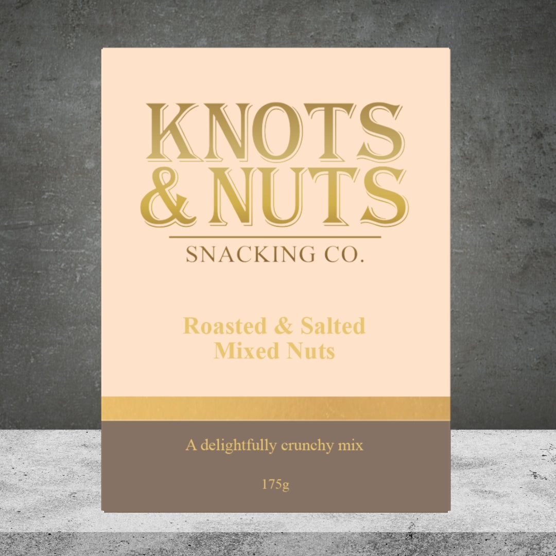 Knots & Nuts Roasted Salted Mixed Nuts 150g