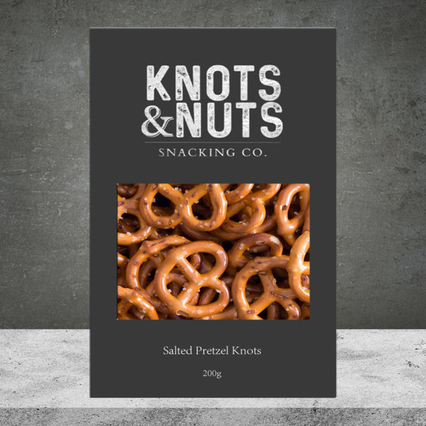 Knots & Nuts Salted Pretzel Knots 100g