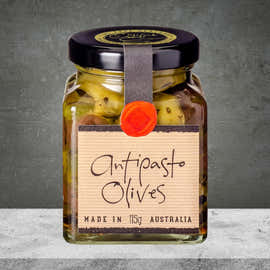 Ogilvie & Co Antipasto Olives 115g