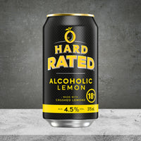 Hard Rated Alcoholic Lemon 375ml