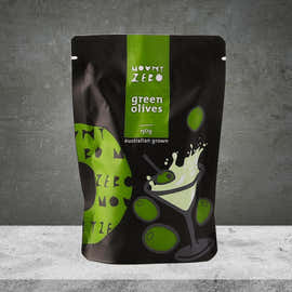MOUNT ZERO OLIVES GREEN OLIVES IN BRINE 150G