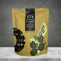 MOUNT ZERO OLIVES LEMON & THYME MARINATED 80G