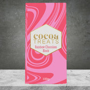 COCOA TREATS BELGIAN MILK CHOCOLATE RAINBOW 100G