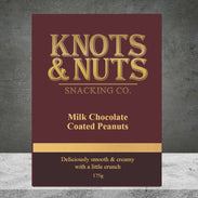 Knots & Nuts Milk Chocolate Peanuts 150g