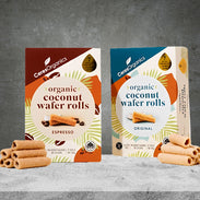 Ceres Organics Coconut Wafer Rolls 80g