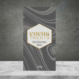 COCOA TREATS BELGIAN DARK CHOCOLATE 100G