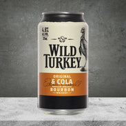 Wild Turkey Original & Cola 375ml