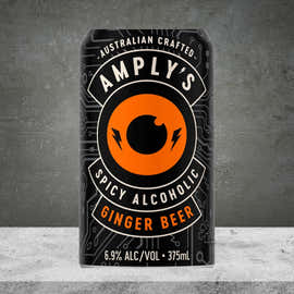 Amply's Spicy Alcoholic Ginger Beer 375ML