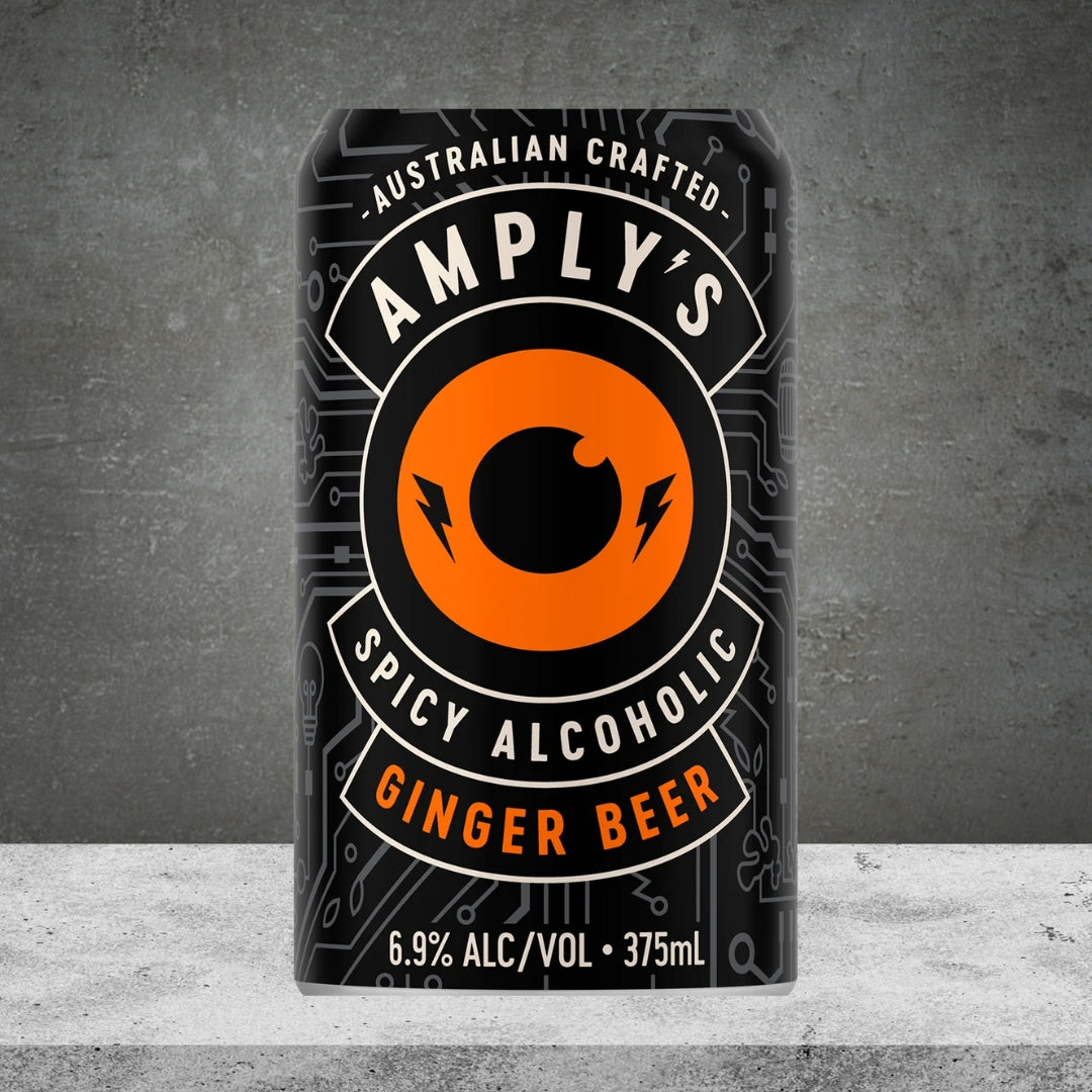 Amply's Spicy Alcoholic Ginger Beer 375ML
