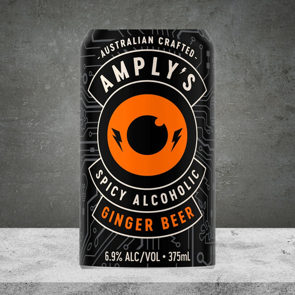 Amply's Spicy Alcoholic Ginger Beer 375ML