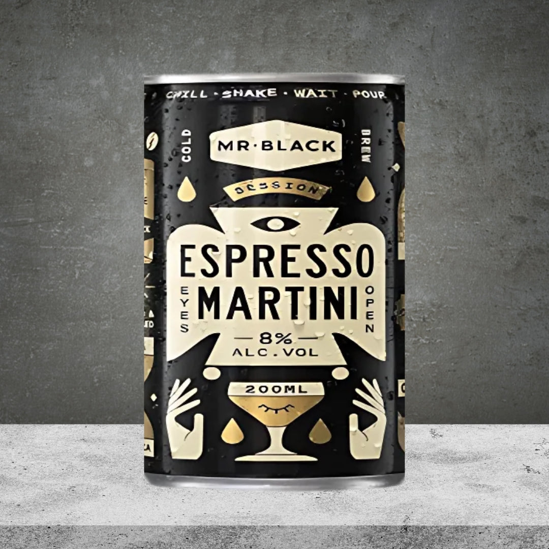Mr Black Coffee Liqueur Can 200ml