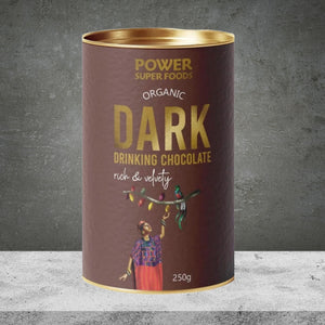 POWER SUPER FOODS DARK DRINKING CHOCOLATE 250G