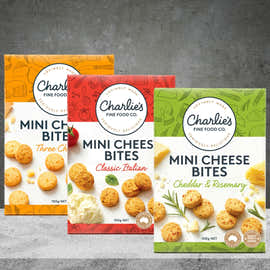 Charlie's Cookies Mini Cheese Bites 100g